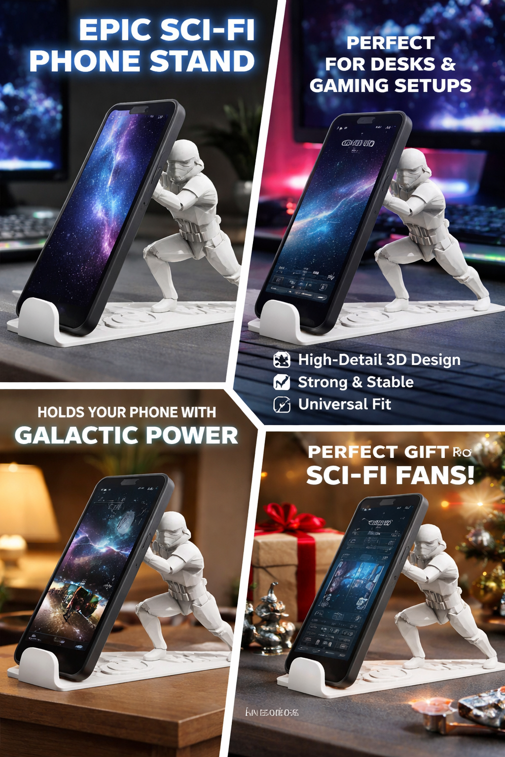 Storm Trooper Phone Holder