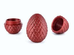 3D dragon egg
