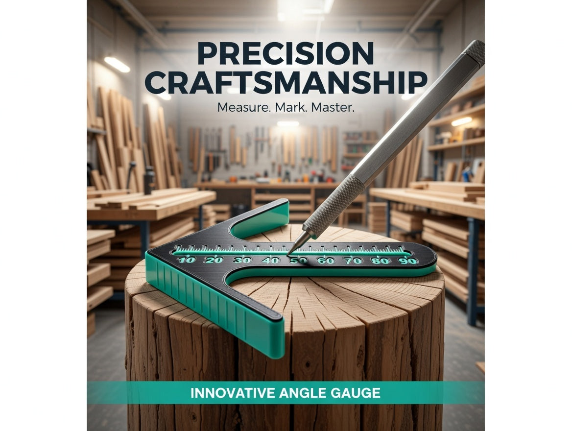 Center marker with ruler